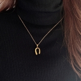 ニュアンス馬蹄ホースシューステンレスネックレス 金属アレルギー つけっぱなし | FACION | 詳細画像10 