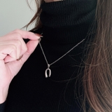 ニュアンス馬蹄ホースシューステンレスネックレス 金属アレルギー つけっぱなし | FACION | 詳細画像11 