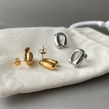 ニュアンス馬蹄ホースシューステンレスピアス アレルギー対応 レディース | FACION | 詳細画像4 