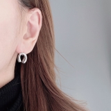 ニュアンス馬蹄ホースシューステンレスピアス アレルギー対応 レディース | FACION | 詳細画像6 