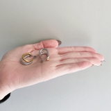 ダブルU形フープステンレスピアス レディース アレルギー対応 | FACION | 詳細画像9 