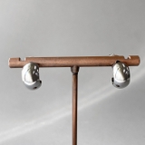 シルバー | プランプステンレスロールフープピアス 金属アレルギー対応 アレルギー対応ピアス | FACION