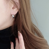 プランプステンレスロールフープピアス 金属アレルギー対応 アレルギー対応ピアス | FACION | 詳細画像8 