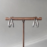 シルバー | ダブルラインフープステンレスピアス アレルギー対応 金属アレルギー対応 | FACION