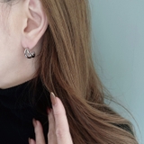 ダブルラインフープステンレスピアス アレルギー対応 金属アレルギー対応 | FACION | 詳細画像9 