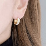 ジルコニアワイドワンタッチステンレスフープピアス サージカルステンレス アレルギ… | FACION | 詳細画像9