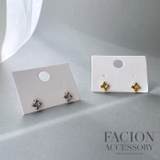 ブロックミニフラワーステンレスピアス サージカルステンレス 極小 | FACION | 詳細画像5 
