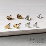 ミニハートステンレスピアス 小さい サージカルステンレス | FACION | 詳細画像4 