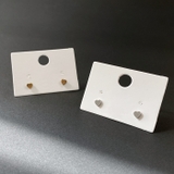 ミニハートステンレスピアス 小さい サージカルステンレス | FACION | 詳細画像1 