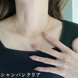 カットビーズチェーンステンレスネックレス 金属アレルギー アレルギー対応 | FACION | 詳細画像7