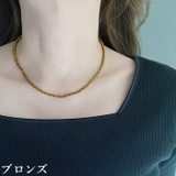 カットビーズチェーンステンレスネックレス 金属アレルギー アレルギー対応 | FACION | 詳細画像9