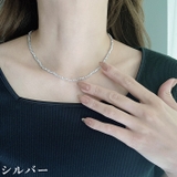 カットビーズチェーンステンレスネックレス 金属アレルギー アレルギー対応 | FACION | 詳細画像11
