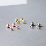 フラワーミニステンレスピアス サージカルステンレス 両耳用 | FACION | 詳細画像3