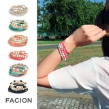6本セット アジアンビーズブレスレット 夏 | FACION | 詳細画像1