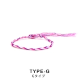 V字ボーダーカラーミサンガ ブレスレット アンクレット | FACION | 詳細画像8 