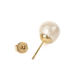 コットンパール10mmスタッドピアス ホワイト キスカ | FACION | 詳細画像5 