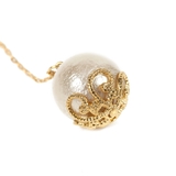 コットンパールアメリカンピアス チェーン ホワイト | FACION | 詳細画像5 