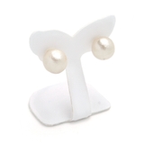 コットンパール12mmスタッドピアス 大珠 ホワイト | FACION | 詳細画像6 