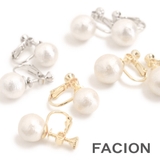 コットンパールイヤリング 10mm 12mm | FACION | 詳細画像1