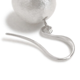 コットンパールカーブフックピアス 12mm 大珠 | FACION | 詳細画像4 