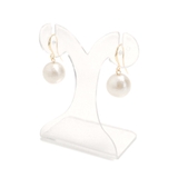 コットンパールカーブフックピアス 12mm 大珠 | FACION | 詳細画像7 