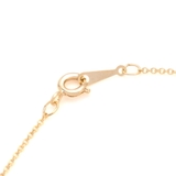 一粒ジルコニア6本爪ネックレス シルバー ゴールド | FACION | 詳細画像8 