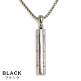 スリムラインバーネックレスプレート 重厚 ハードメンズ | FACION | 詳細画像3 