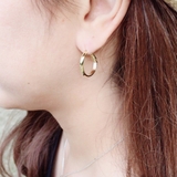 プレーンミニフープピアス シルバー ゴールド | FACION | 詳細画像10