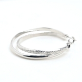 ダブルフープピアス ビッグ メタル | FACION | 詳細画像8 