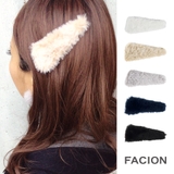 トライアングルファーヘアクリップ ヘア留め ヘアピン | FACION | 詳細画像1 