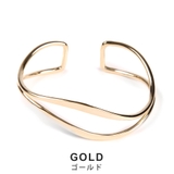 ウェーブラインメタルバングルブレスレット 曲線 カーブ | FACION | 詳細画像3 