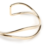 ウェーブラインメタルバングルブレスレット 曲線 カーブ | FACION | 詳細画像6 