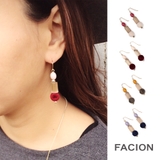 ピアス ビーズ スエード | FACION | 詳細画像1 