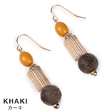 ピアス ビーズ スエード | FACION | 詳細画像4 