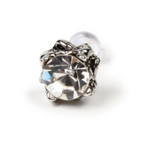 片耳クラウンストーンピアス スタッドピアス ラインストーン | FACION | 詳細画像2