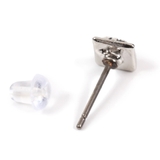 片耳ゴシックスタッドピアス ユリ クロス | FACION | 詳細画像6 