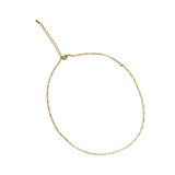 ゴールドデザインチェーンネックレス シルエット メタル | FACION | 詳細画像6 