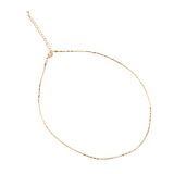 ゴールドデザインチェーンネックレス シルエット メタル | FACION | 詳細画像7 