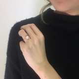 ストーン＆パールフォークリング 指輪 フリーサイズ | FACION | 詳細画像6 