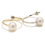 ストーン＆パールフォークリング 指輪 フリーサイズ | FACION | 詳細画像7 