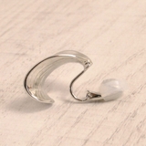 曲線メタルフォルムノンホールピアス イヤリング ノンホール | FACION | 詳細画像2