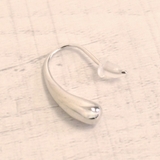 ドロップフォルムメタルフックピアス シルバー ゴールド | FACION | 詳細画像2