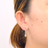 ドロップフォルムメタルフックピアス シルバー ゴールド | FACION | 詳細画像6