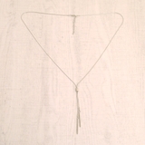 スライド式メタルロングY字ネックレスラインシンプルロングチェーンパーティー | FACION | 詳細画像2 