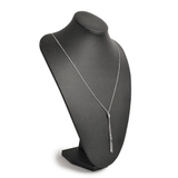 スライド式メタルロングY字ネックレスラインシンプルロングチェーンパーティー | FACION | 詳細画像5 