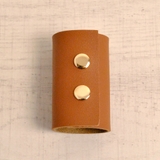 ブラウン | レザーロールポニーフック ヘアフックヘアカフスヘアアクセサリートレンドアレンジ | FACION