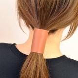 レザーロールポニーフック ヘアフックヘアカフスヘアアクセサリートレンドアレンジ | FACION | 詳細画像6 