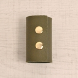 グリーン | レザーロールポニーフック ヘアフックヘアカフスヘアアクセサリートレンドアレンジ | FACION