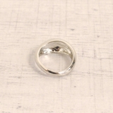 プランプメタルピンキーリング 指輪5号小指ボリューム艶ニュアンスゴールドシルバー… | FACION | 詳細画像2 