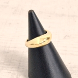 プランプメタルピンキーリング 指輪5号小指ボリューム艶ニュアンスゴールドシルバー… | FACION | 詳細画像4 